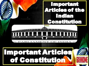 important-articles-of-the-indian-constitution